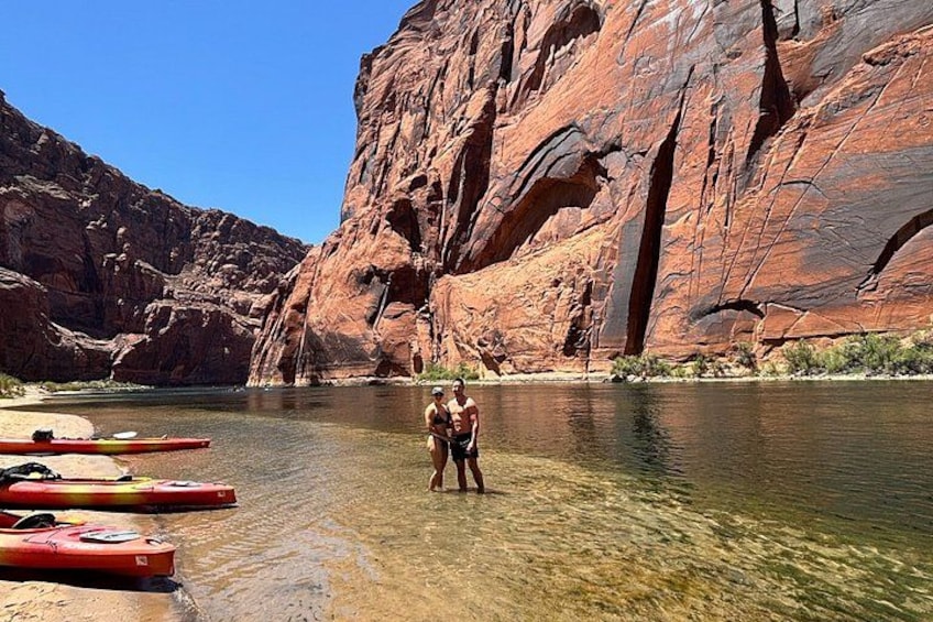 Guided Horseshoe Bend Petroglyph Kayak Tour 5