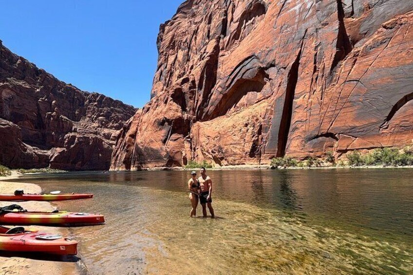 Guided Horseshoe Bend Petroglyph Kayak Tour 5