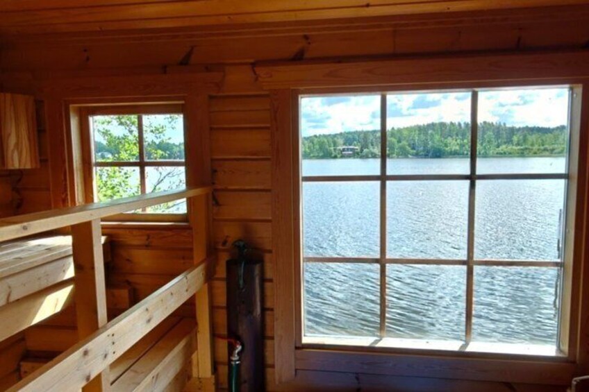 Authentic Lake Sauna and Reindeer Dinner with Locals 2
