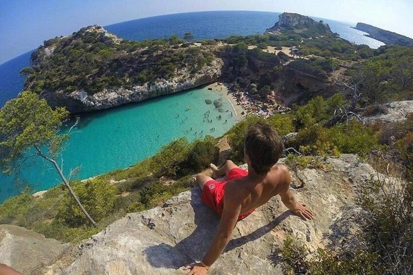 Beach Tour Mallorca Calo des Moro - The Happy Vans 1
