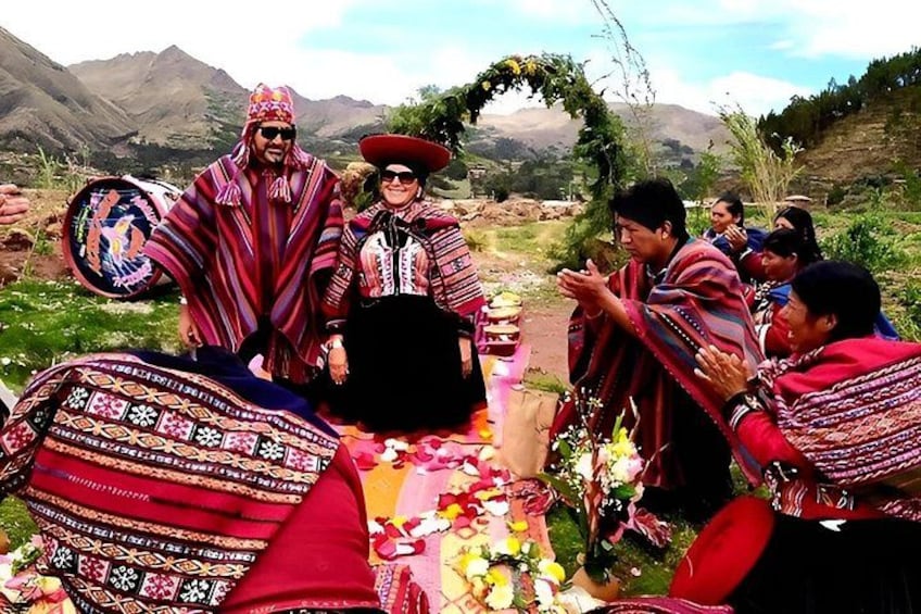 Authentic Andean Wedding Ceremony in Umasbamba 1