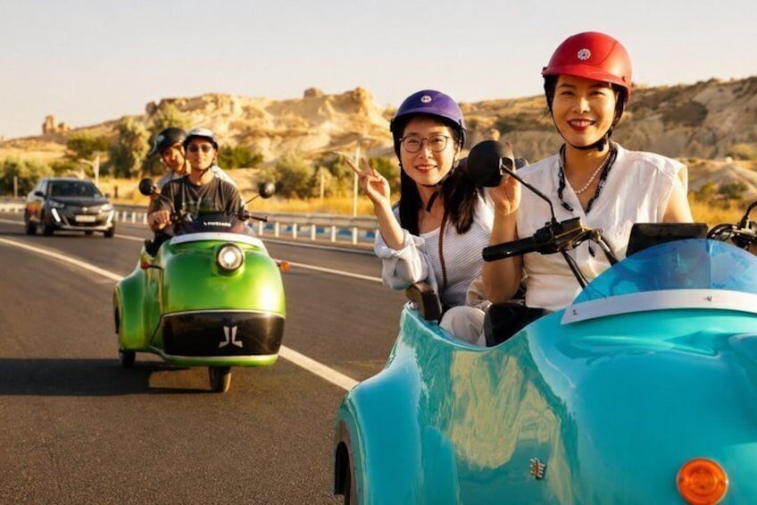 Cappadocia: Electric Trike Tour with Valley Photo Stops 1