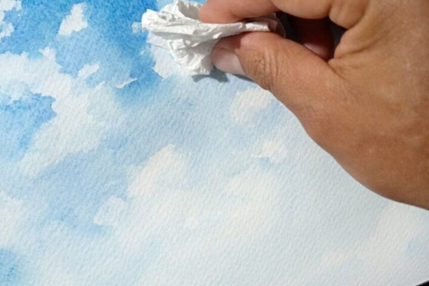 Watercolor workshop In Antigua Guatemala - Painting outdoors 5