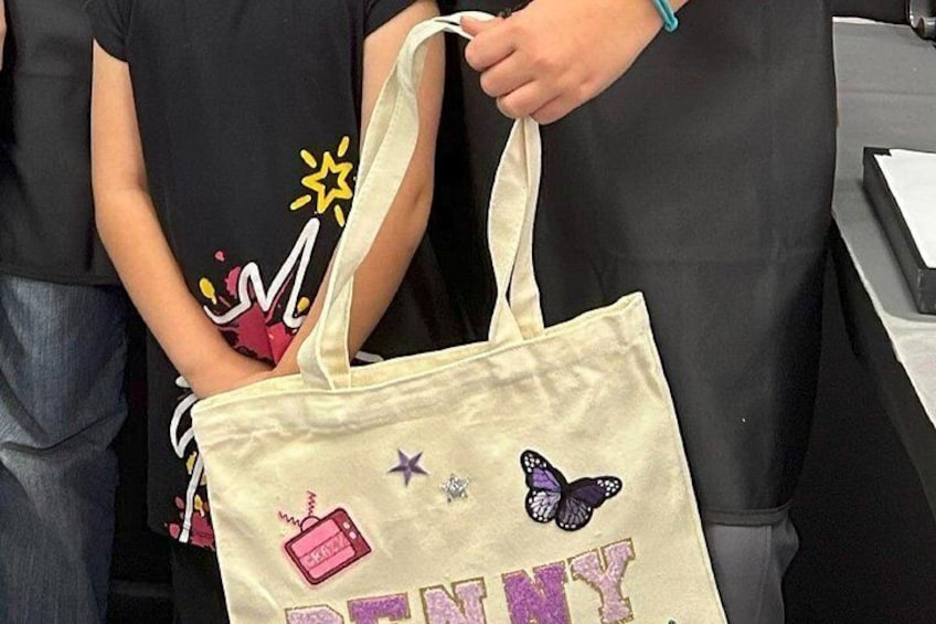 Patch Party Hats and Tote Bags Experience 2