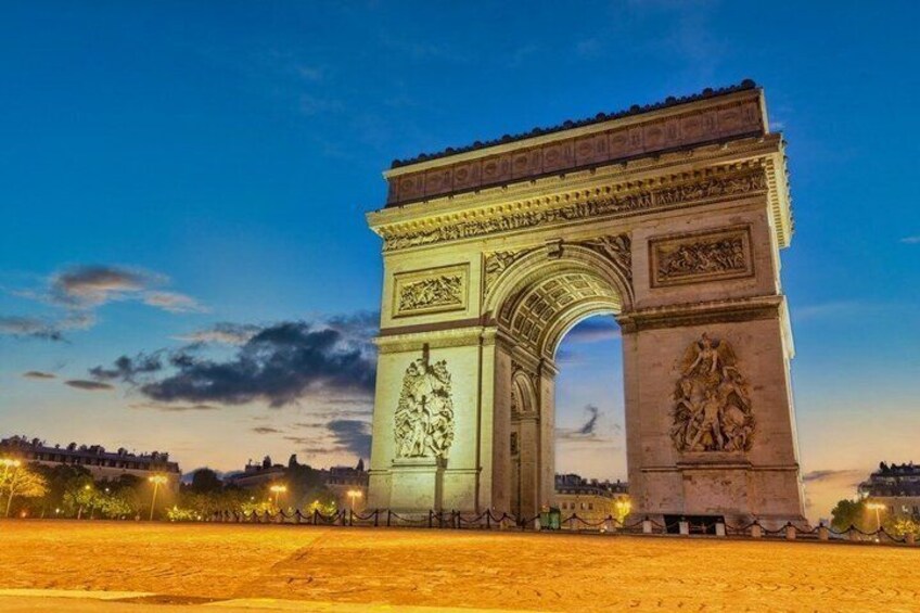Arc de Triomphe Rooftop Terrace Entry Ticket 1