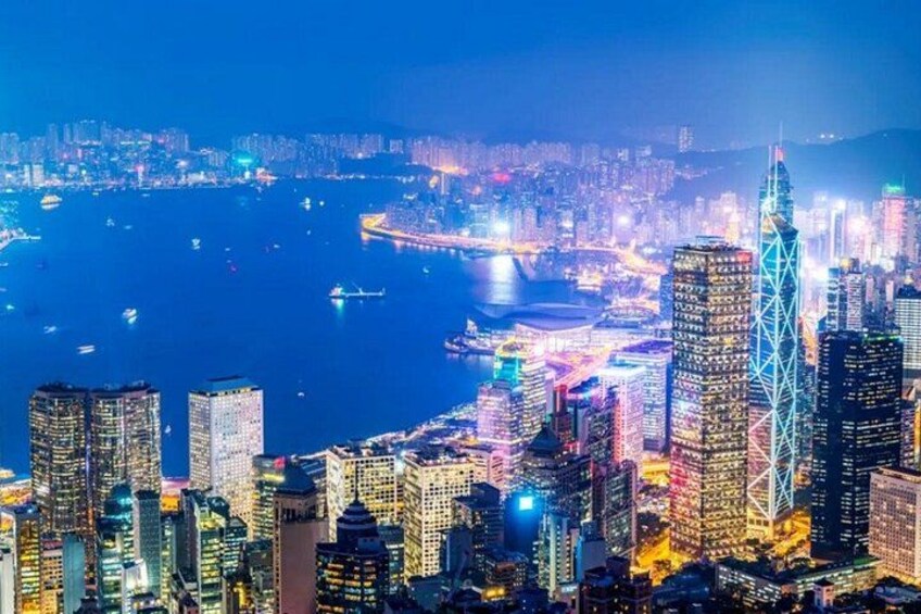 Private Hong Kong Star Ferry and Skyline Night Tour 2
