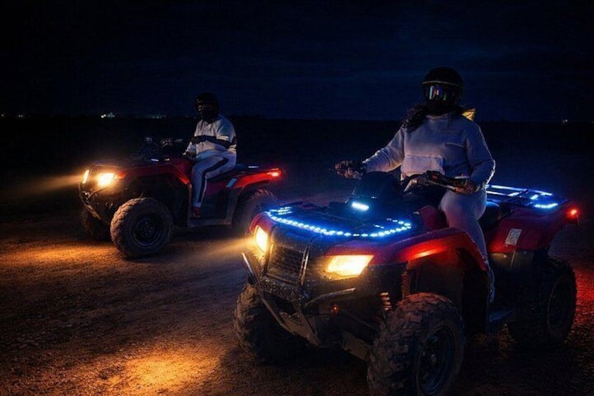 Miami ATV Night Ride Experience with LED Glow Lights 2