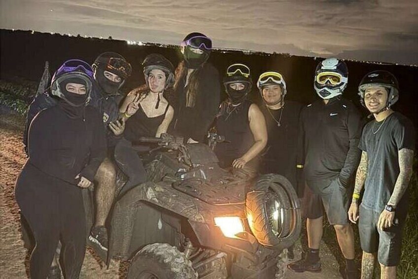 Miami ATV Night Ride Experience with LED Glow Lights 3