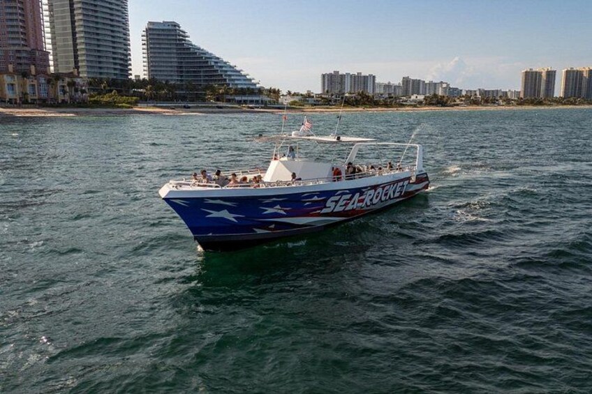 Sea Rocket Speed Boat and Sightseeing Tour in Fort Lauderdale 1