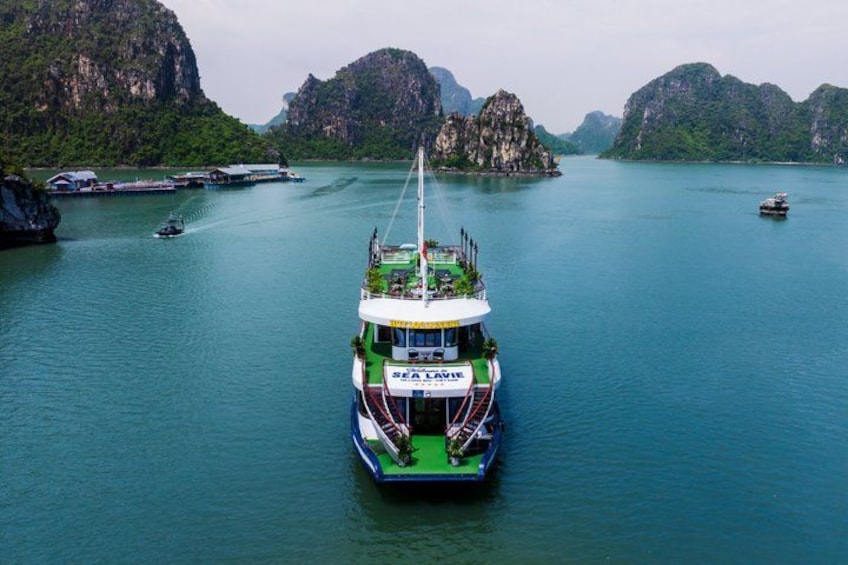 Luxury Halong Bay Day Cruise with Buffet Lunch and Kayaking 3