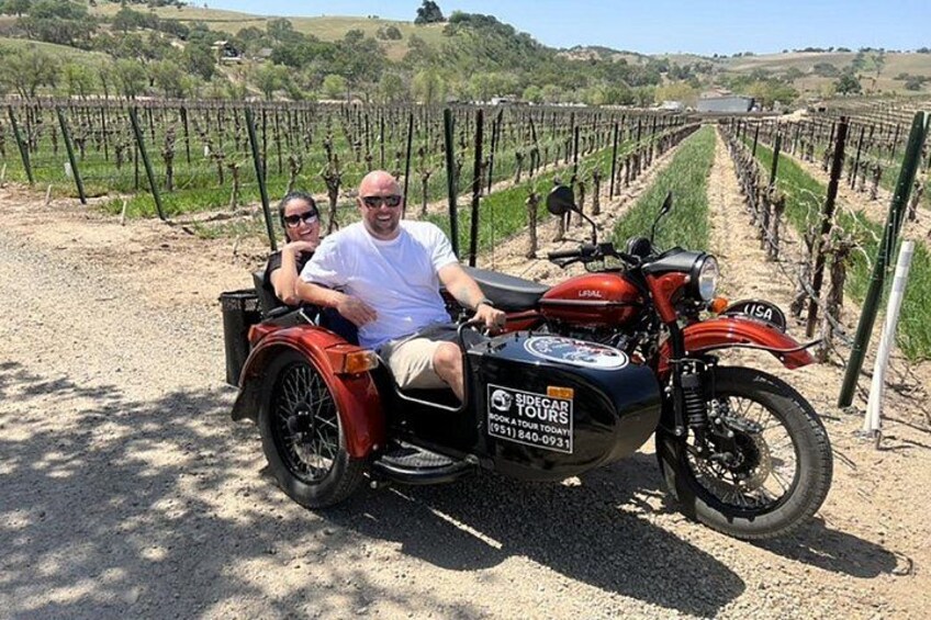 Private Sidecar Winery Tour through Paso Robles 5