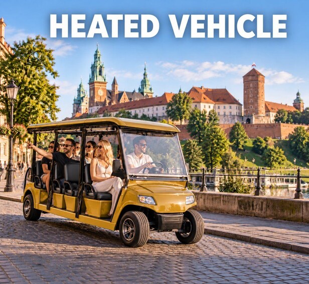 Krakow: Old Town & Wawel City Sightseeing Tour by Golf Cart 1