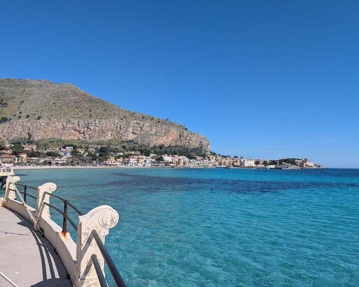 Picture 1 for Activity Mondello and Monte Pellegrino: Sightseeing Tour from Palermo by Sightseeing Bus 2