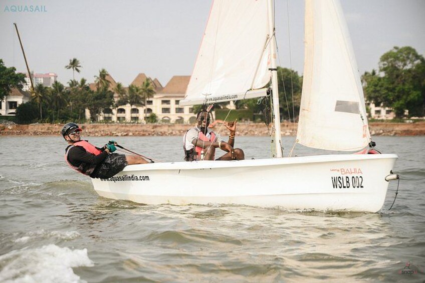 Learn to Dinghy Sail in Goa in 2 days 1