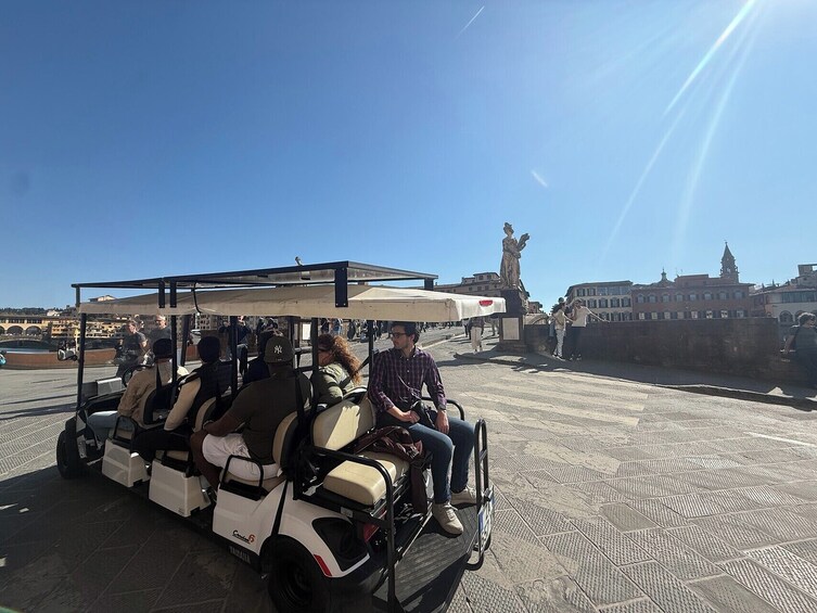 Florence Golf Cart Tour along the Arno River 1