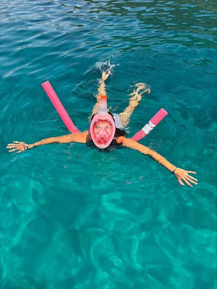 gulf of Ajaccio / Anse de cacao , swim stop 1