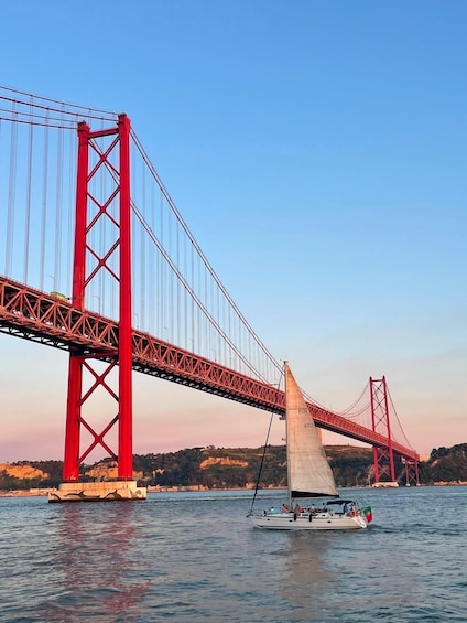 Picture 1 for Activity Lisbon Sunset or Daytime boat tour with history and wine 2