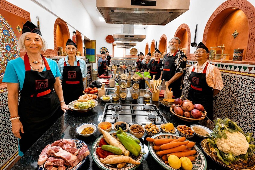 Picture 1 for Activity Fez: Moroccan Cooking Class with Market Visit and Meal 5