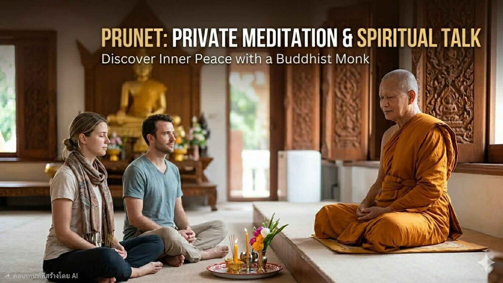 Phuket: Private Meditation & Spiritual Talk & Buddhist Monk 1