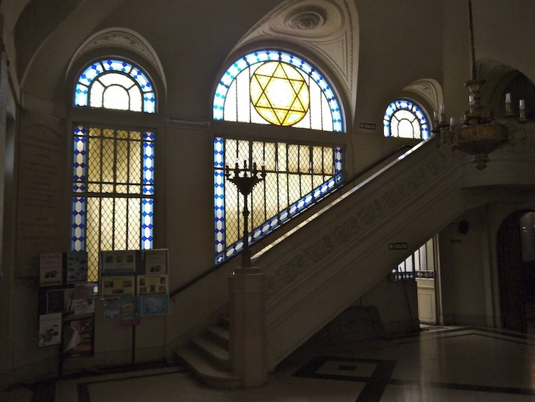 Day light shining into a synagogue in Buenos Aires
5