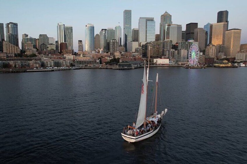 Sailing tours daily from Seattle’s Waterfront, aboard our beautiful historic schooner Bay Lady! 2