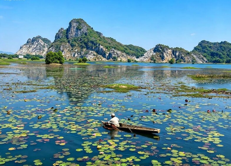 Picture 32 for Activity Kampong Trach Caves,Swimming Water Cave & Phnom Damrai hills 3