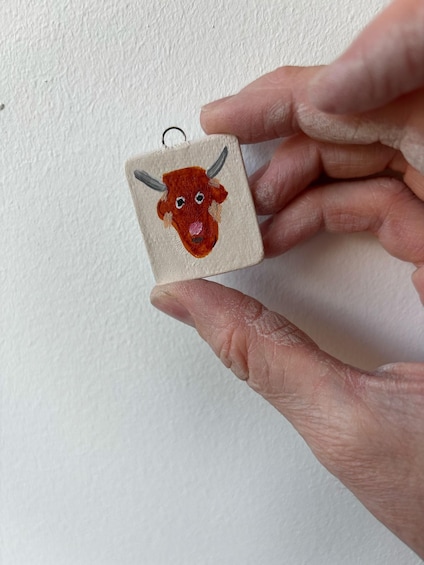 Picture 1 for Activity Edinburgh: Ceramic Charm Jewellery Painting Workshop 5
