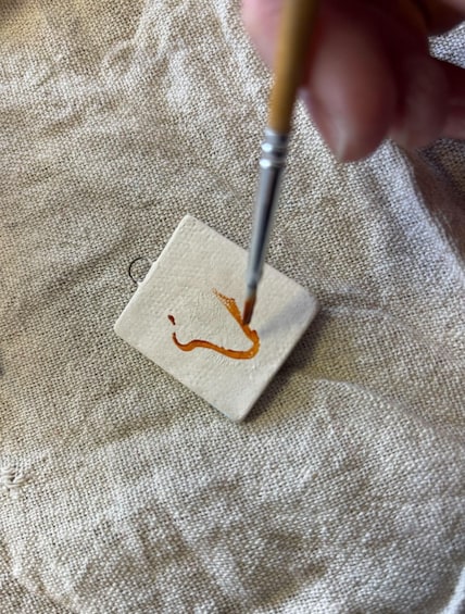 Picture 10 for Activity Edinburgh: Ceramic Charm Jewellery Painting Workshop 2