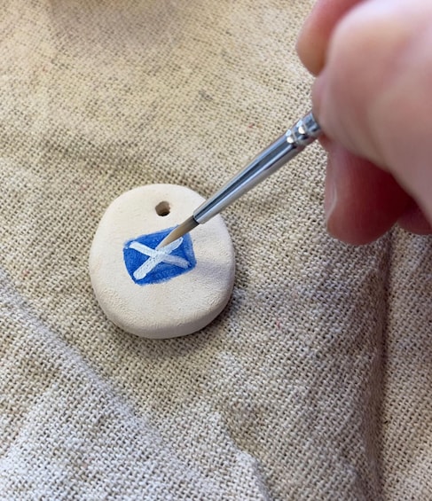 Picture 7 for Activity Edinburgh: Ceramic Charm Jewellery Painting Workshop 3