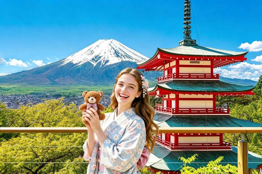 Mt. Fuji & Hakone Tour: Arakurayama, OshinoHakkai, Owakudani 1
