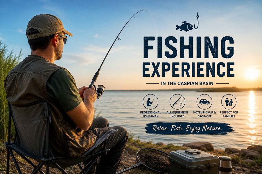 From Baku: Caspian Fishing Experience & Transfer 1