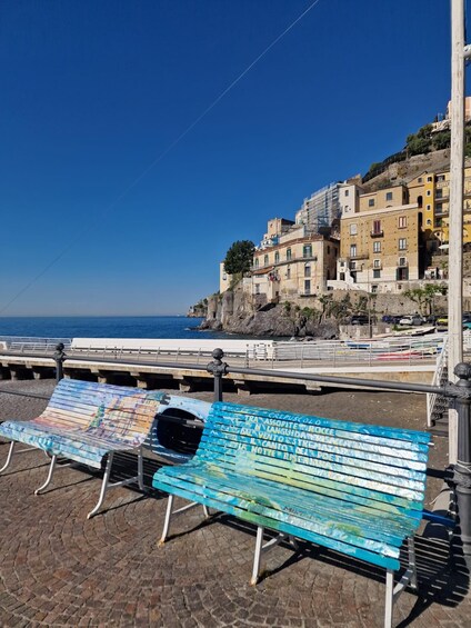 Picture 14 for Activity From Salerno: Amalfi Coast Premium Group Tour by Land & Sea 4