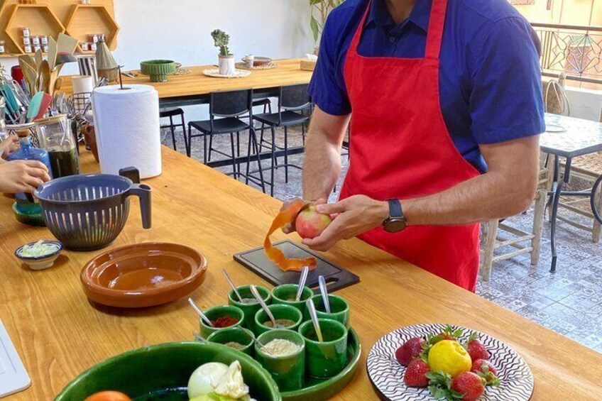 Cooking class with Yassine & Mom 4
