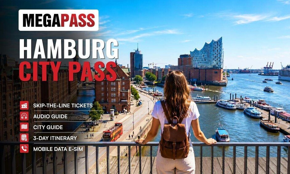 Hamburg: Hop-On Hop-Off Bus, Harbor Cruise & More 1