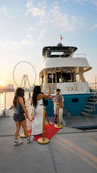Dubai VIP Yacht Experience: Red Carpet Welcome 1