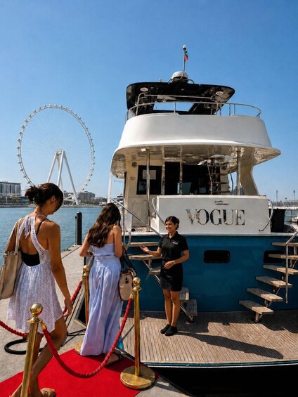 Picture 2 for Activity Dubai VIP Yacht Experience: Red Carpet Welcome 3