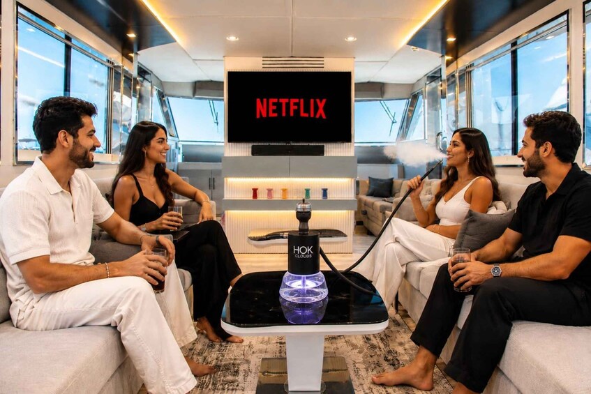 Picture 6 for Activity Private Luxury Yacht Experience Dubai With e-shisha 3