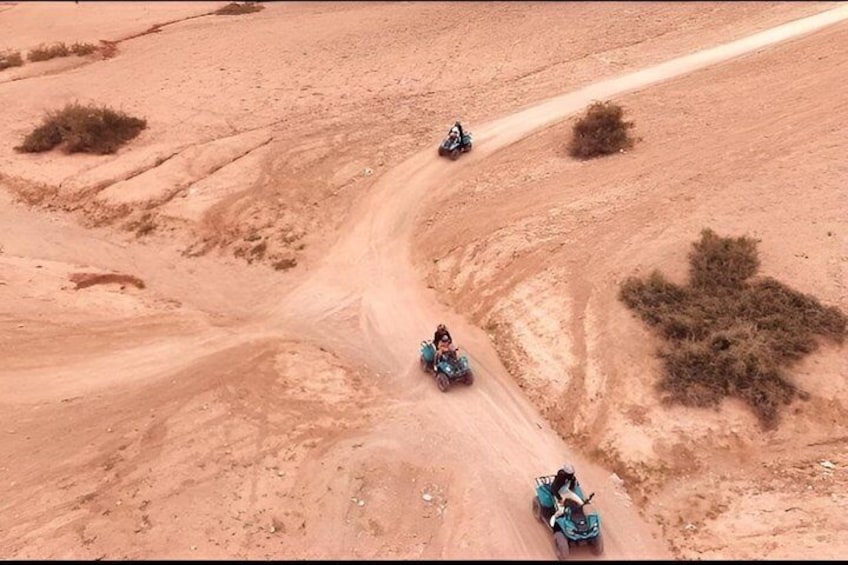Agafay Desert : quad bike, Camel Ride ,sunset, Dinner & Live Show 2