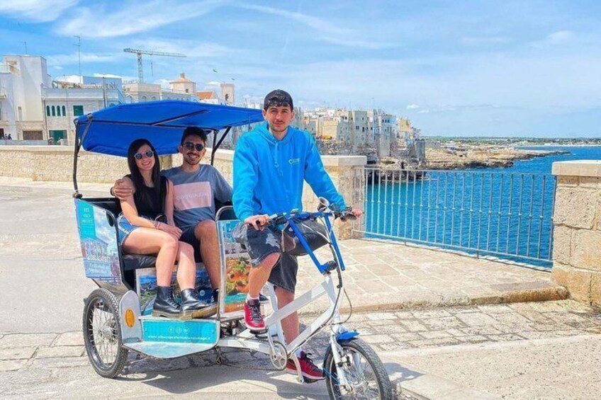 Panoramic Rickshaw Tour of Polignano a Mare 1
