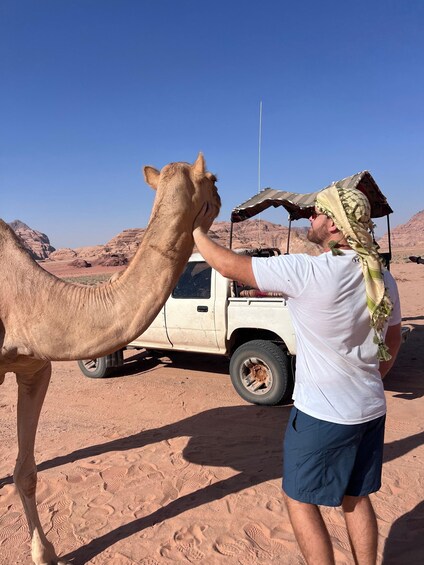 Picture 11 for Activity , Wadi Rum: 2-Day Jeep, Hike & Sleeping under the stars 3