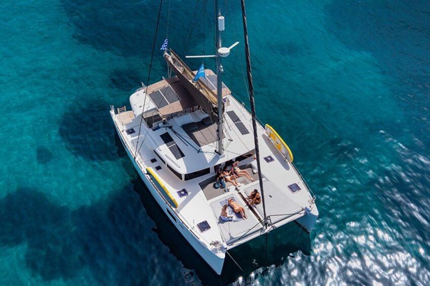 Athens Half Day Catamaran Cruise: Morning or Dinner Options 1