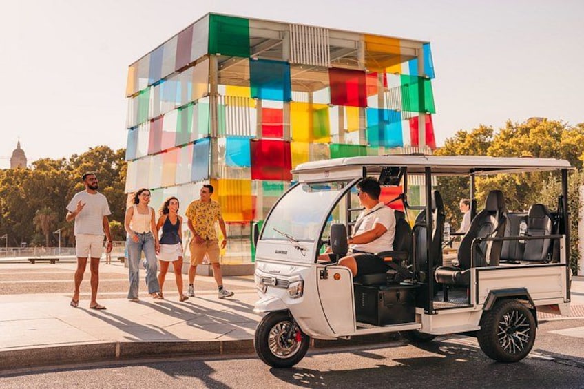 Malaga Essential PRIVATE TOUR in Electric Tuktuk 2h 1