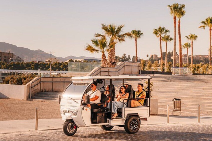 Malaga Essential PRIVATE TOUR in Electric Tuktuk 2h 5