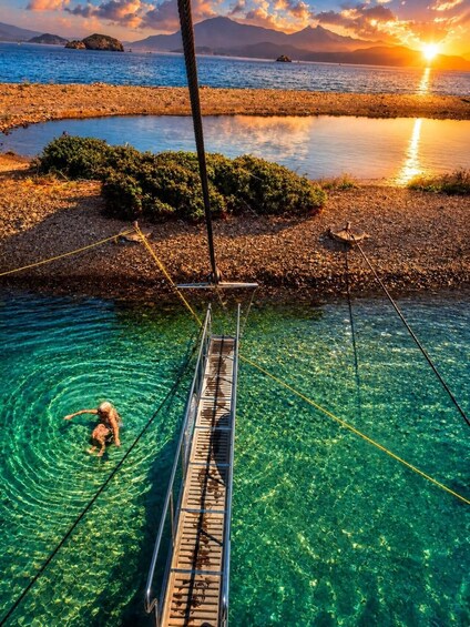 Picture 2 for Activity Fethiye: 12 Islands Boat Tour with Lunch and Transfer option 4