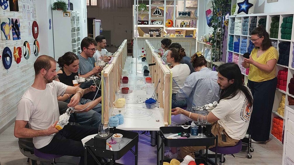 Picture 13 for Activity TUFTING: Learn how to make a rug during a fun class in Valencia 3