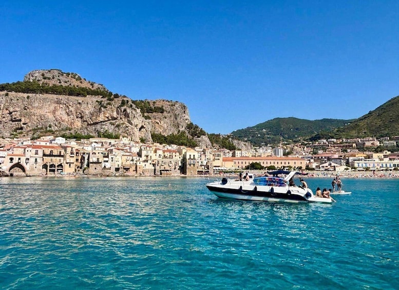 Picture 11 for Activity Cefalù: Mini Yacht Tour with Caves, Snorkeling and Open Bar Aperitif 2