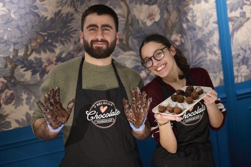1.5h Truffles and Hot Chocolate Making Workshop in Ghent 2