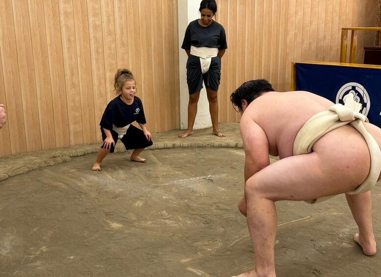 Picture 51 for Activity Tokyo Sumo Experience: Local, Family-Friendly, Kids Welcome 5