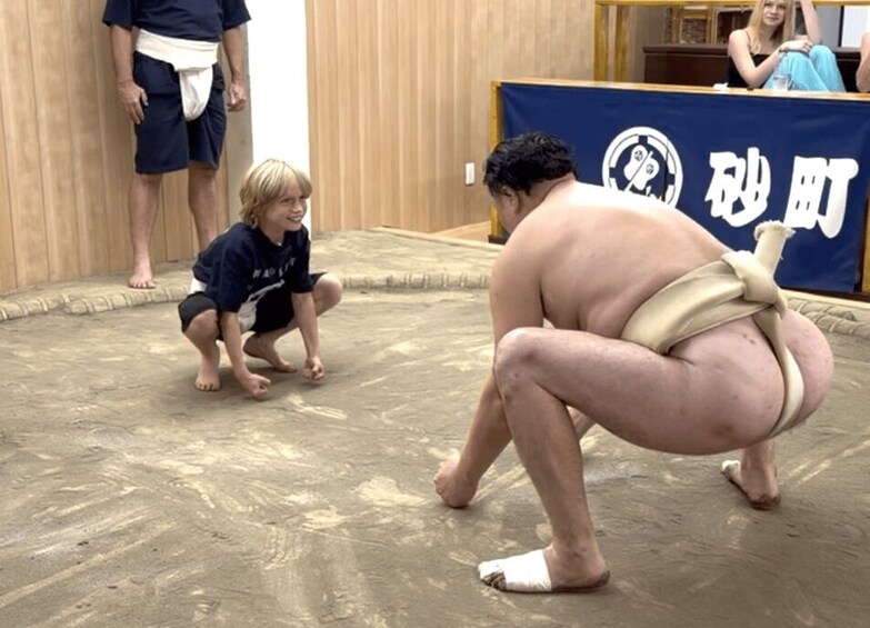 Picture 2 for Activity Authentic Sumo Show & Experience in a Local Tokyo Street 2
