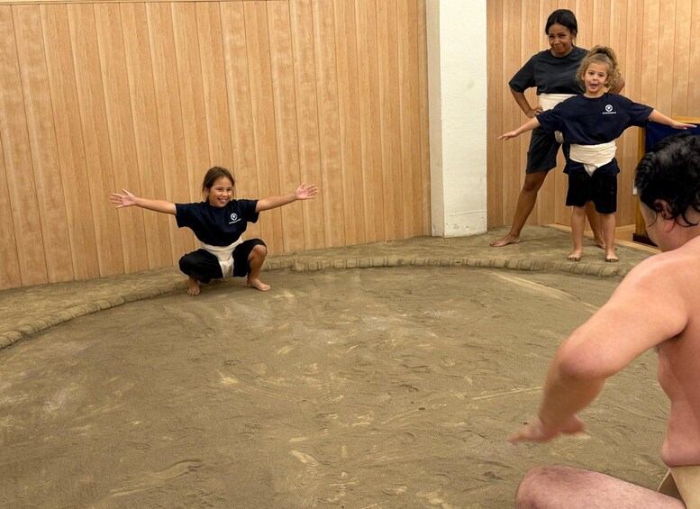 Picture 53 for Activity Tokyo Sumo Experience: Local, Family-Friendly, Kids Welcome 4